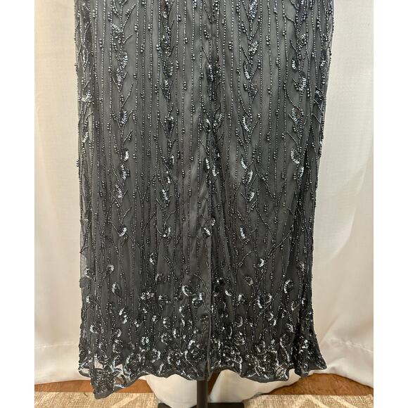 Mac Duggal Embellished Cape Sleeve Column Dress #5939 Plus Size 14W NWT - Picture 15 of 16